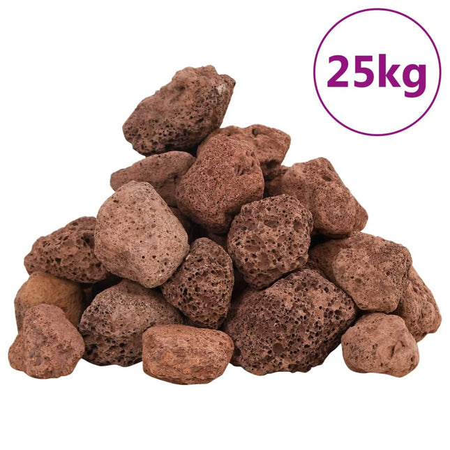 Roches Volcaniques 25 Kg 3-5 Cm