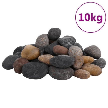 Galets Polis 25 Kg Multicolores 5-8 Cm