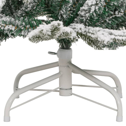 Sapin De Noël Artificiel À Charnières Avec Neige Floquée