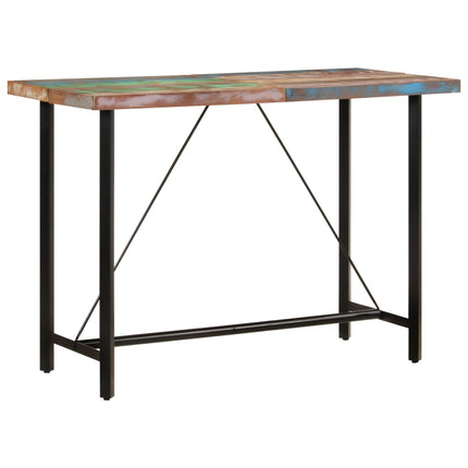 Table De Bar Bois De Récupération Massif