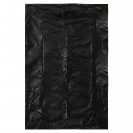 Sacs À Crottes Pour Chiens 750 Pcs Noir 30X20 Cm Pe