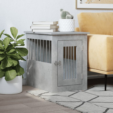 Meuble De Cage Pour Chiens 64,5X80X71Cm Bois D'ingénierie