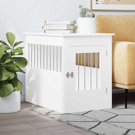 Meuble De Cage Pour Chiens 64,5X80X71Cm Bois D'ingénierie
