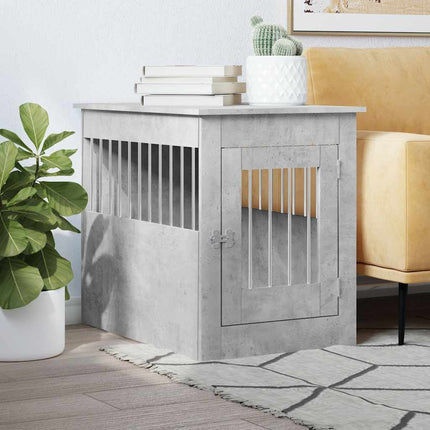 Meuble De Cage Pour Chiens 64,5X80X71Cm Bois D'ingénierie