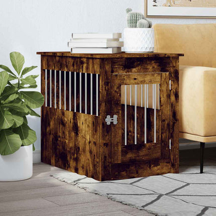 Meuble De Cage Pour Chiens 64,5X80X71Cm Bois D'ingénierie