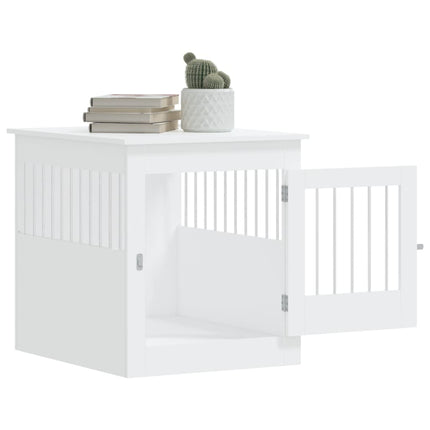 Meuble De Cage Pour Chiens 64,5X80X71Cm Bois D'ingénierie