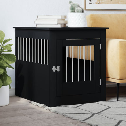 Meuble De Cage Pour Chiens 64,5X80X71Cm Bois D'ingénierie