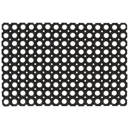 Tapis 2 Pcs Caoutchouc 16 Mm 60 X 80 Cm