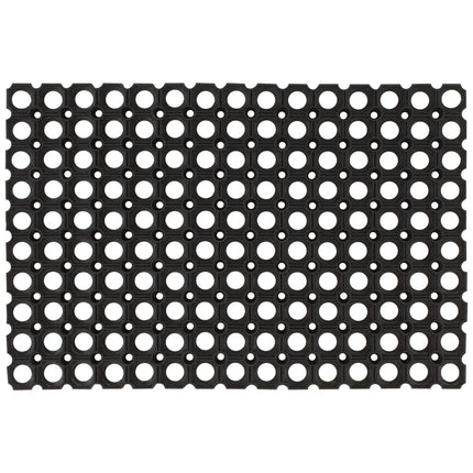 Tapis 2 Pcs Caoutchouc 16 Mm 60 X 80 Cm