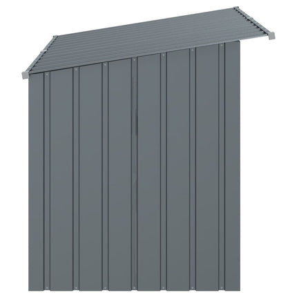 Niche Pour Chien Avec Toit Anthracite Acier Galvanisé