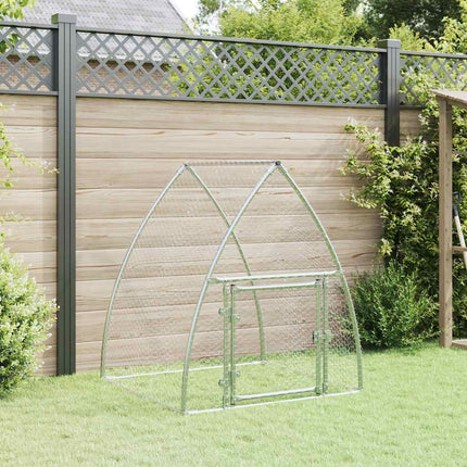 Cage Pour Poules Argenté Acier Galvanisé
