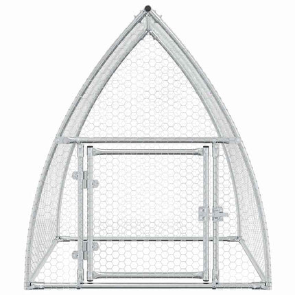 Cage Pour Poules Argenté Acier Galvanisé