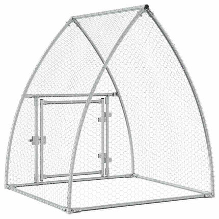Cage Pour Poules Argenté Acier Galvanisé