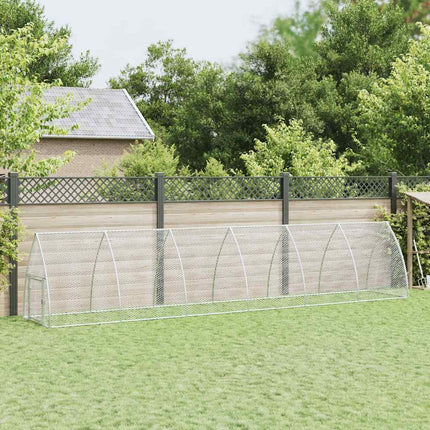 Cage Pour Poules Argenté Acier Galvanisé