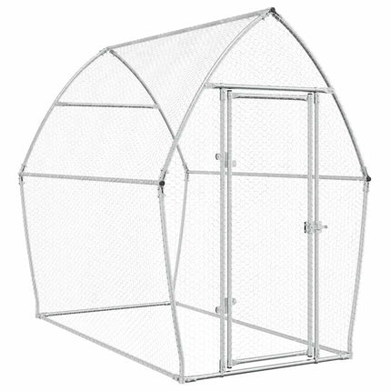 Cage Pour Poules Argenté Acier Galvanisé