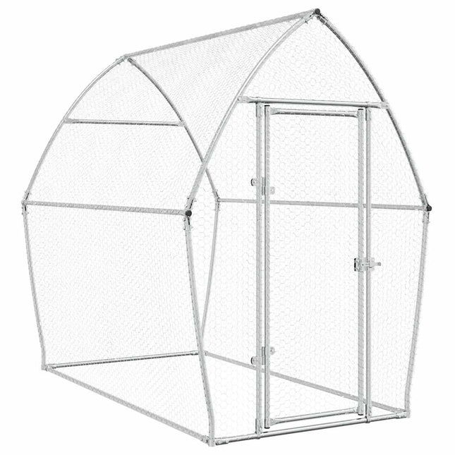 Cage Pour Poules Argenté Acier Galvanisé