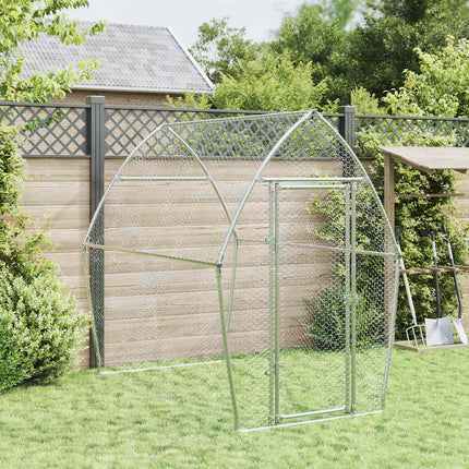 Cage Pour Poules Argenté Acier Galvanisé