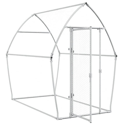 Cage Pour Poules Argenté Acier Galvanisé