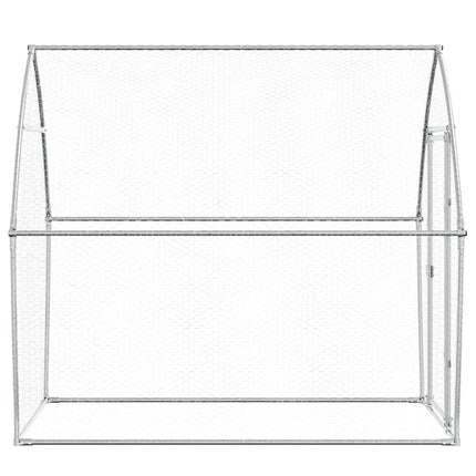 Cage Pour Poules Argenté Acier Galvanisé