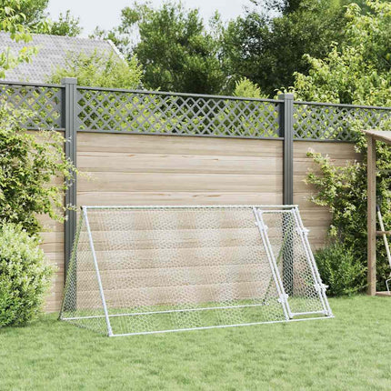 Cage Pour Poules Argenté Acier Galvanisé