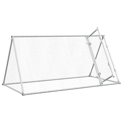 Cage Pour Poules Argenté Acier Galvanisé