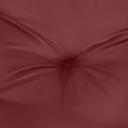 Coussins De Chaise Dossier Bas Lot De 6 Rouge Bordeaux Mélangé