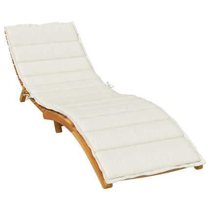 Coussin De Chaise Longue Gris Clair Mélangé Tissu