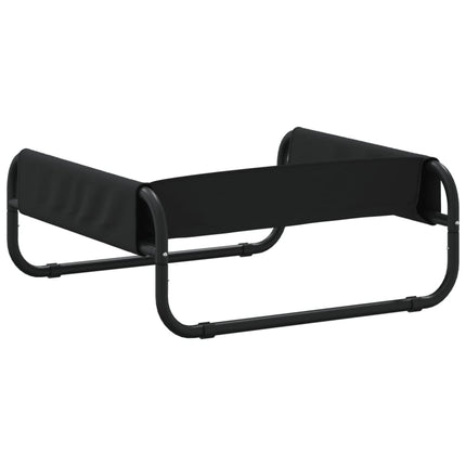 Lit Surélevé Pour Chien Anthracite Tissu Oxford Et Acier