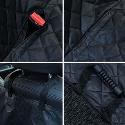 Housse De Siège De Voiture Pour Chien Noir 137X46X50 Cm