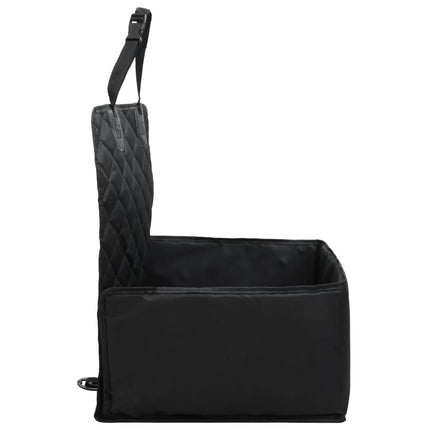Siège De Voiture Pour Chien Noir 45X45X25/55 Cm