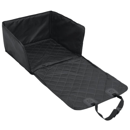 Siège De Voiture Pour Chien Noir 45X45X25/55 Cm