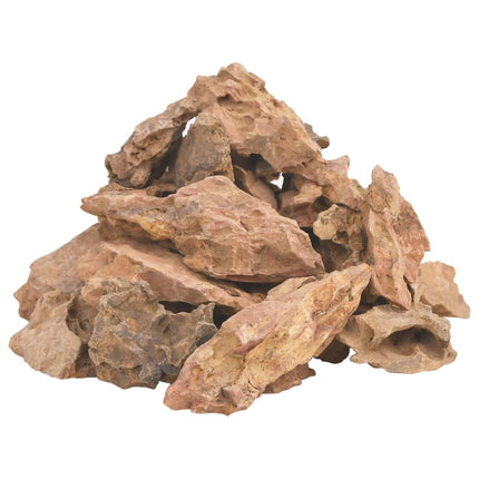 Pierres À Lave 10 Kg Marron 1-10 Cm