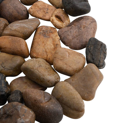 Galets Polis 10 Kg Multicolores 2-5 Cm