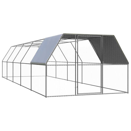 Poulailler D'extérieur Acier Galvanisé