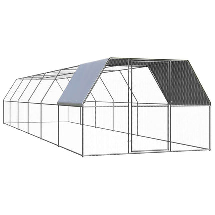 Poulailler D'extérieur Acier Galvanisé