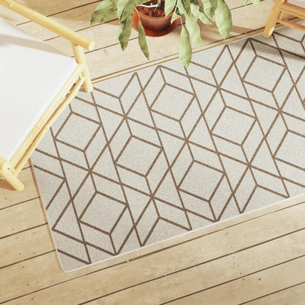 Tapis Intérieur Extérieur À Poils Courts Antidérapant