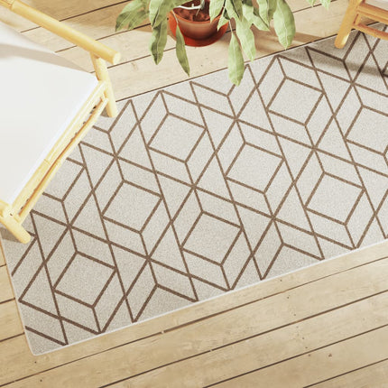 Tapis Intérieur Extérieur À Poils Courts Antidérapant
