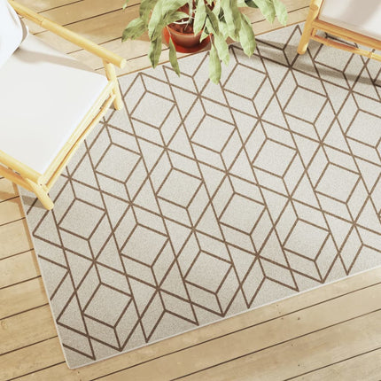 Tapis Intérieur Extérieur À Poils Courts Antidérapant