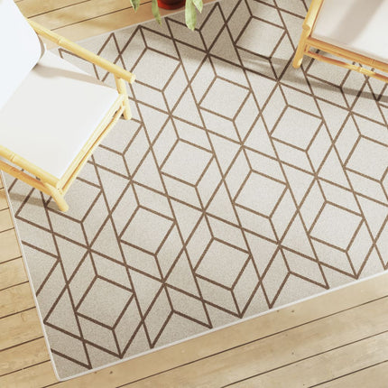 Tapis Intérieur Extérieur À Poils Courts Antidérapant