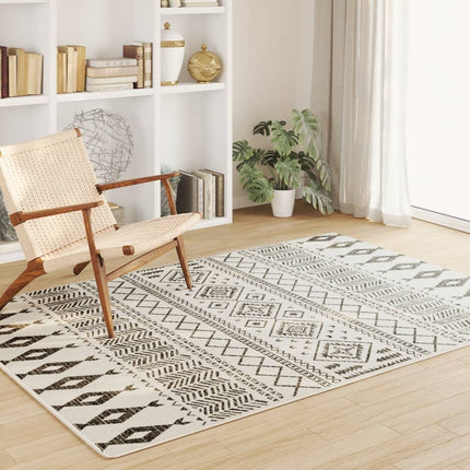 Tapis Intérieur Extérieur À Poils Courts Antidérapant