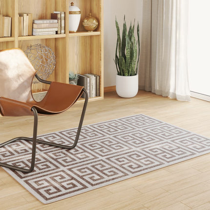 Tapis Intérieur Extérieur À Poils Courts Antidérapant
