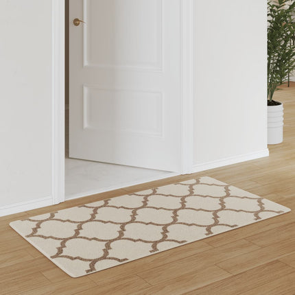 Tapis Intérieur Extérieur À Poils Courts Antidérapant