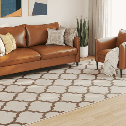 Tapis Intérieur Extérieur À Poils Courts Antidérapant