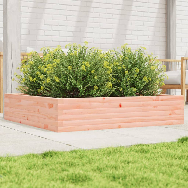 Jardinière 90X40X26,5 Cm Bois Massif De Douglas Douglas Naturel