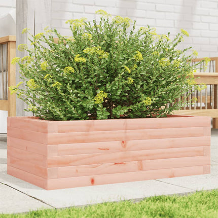 Jardinière 90X40X26,5 Cm Bois Massif De Douglas Douglas Naturel