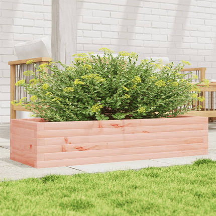 Jardinière 90X40X26,5 Cm Bois Massif De Douglas Douglas Naturel