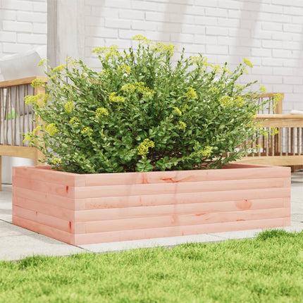 Jardinière 90X40X26,5 Cm Bois Massif De Douglas Douglas Naturel