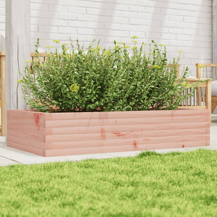Jardinière 90X40X26,5 Cm Bois Massif De Douglas Douglas Naturel