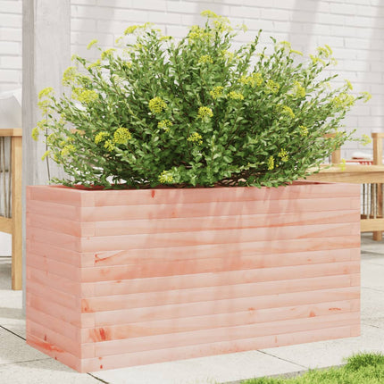 Jardinière 90X40X26,5 Cm Bois Massif De Douglas Douglas Naturel