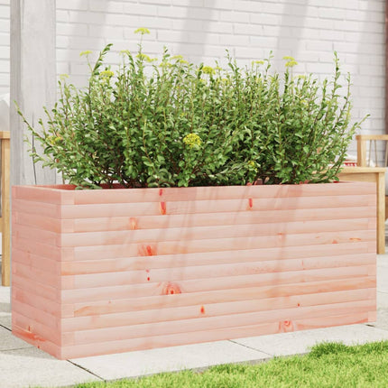 Jardinière 90X40X26,5 Cm Bois Massif De Douglas Douglas Naturel